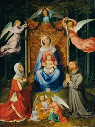 Waldesruh (Madonna mit Kind, Heilige Adelheid und Heiliger Franziskus)